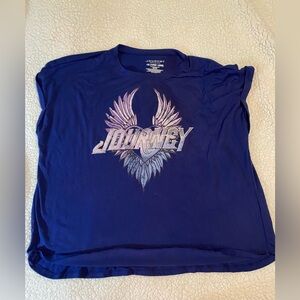 Journey Blue Women's T-Shirt size 1x